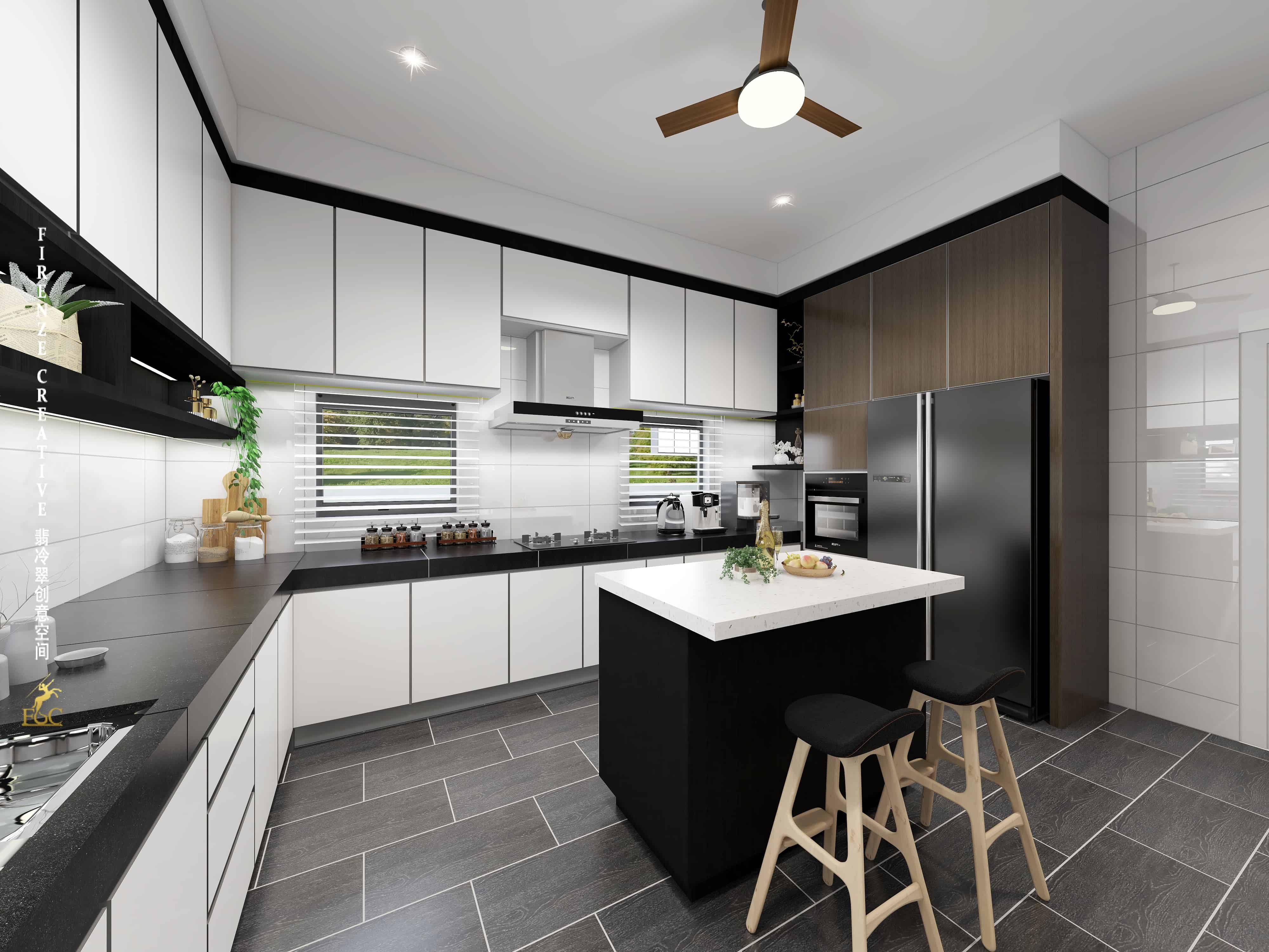 malaysia condominium kitchen design