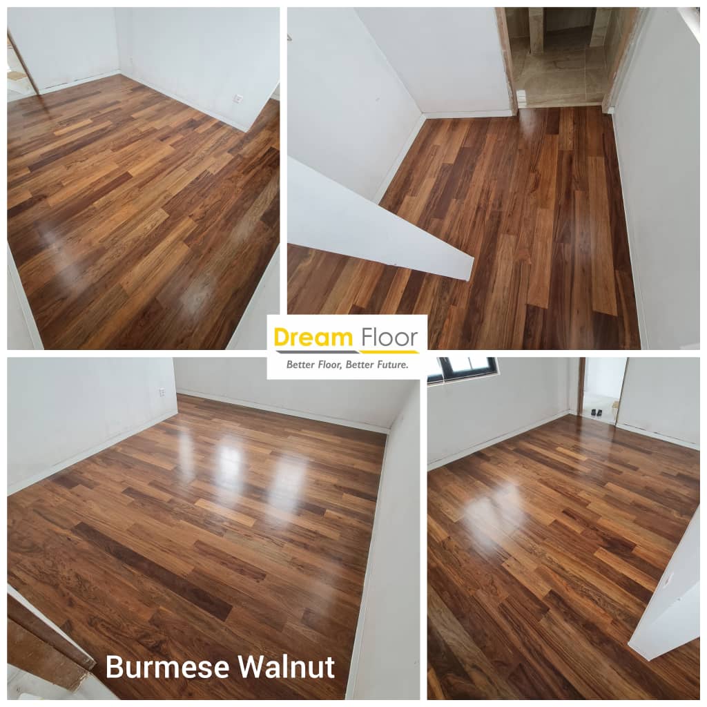 burmese walnur flooring